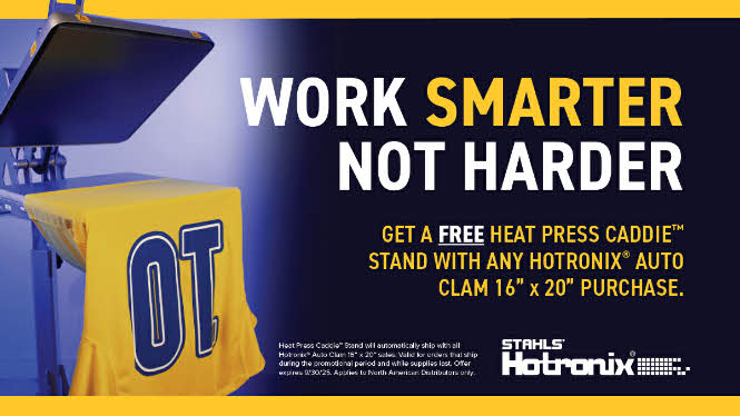 Get a Free Heat Press Caddy with Purchase of Auto Clam 16" x 20"