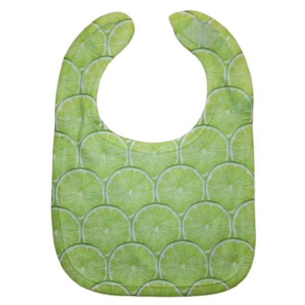 Sublime Plush Terry Sublimation Blank Baby Bib 7.9" x 10.75"