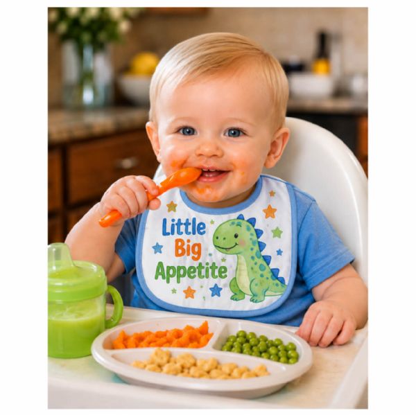 Sublime Plush Terry Sublimation Blank Baby Bib 7.9" x 10.75" #6