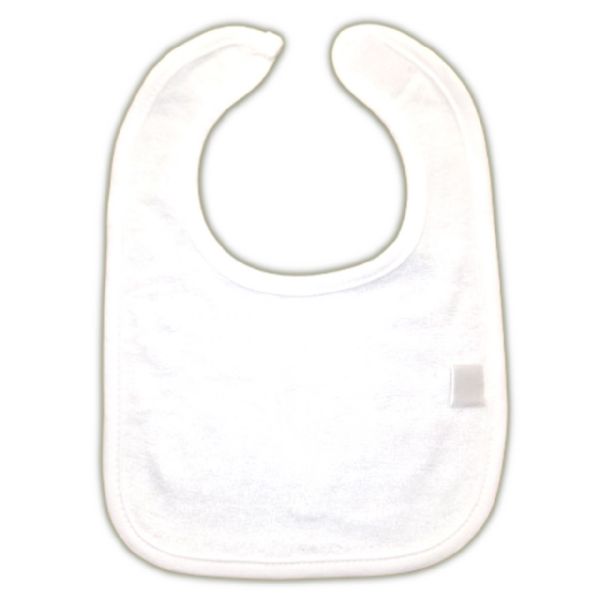 Sublime Plush Terry Sublimation Blank Baby Bib 7.9" x 10.75" #3