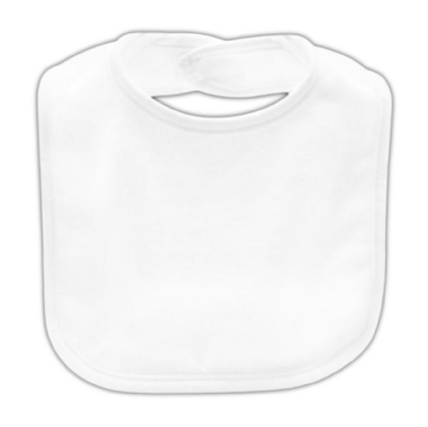 Sublime Plush Terry Sublimation Blank Baby Bib 7.9" x 10.75" #4
