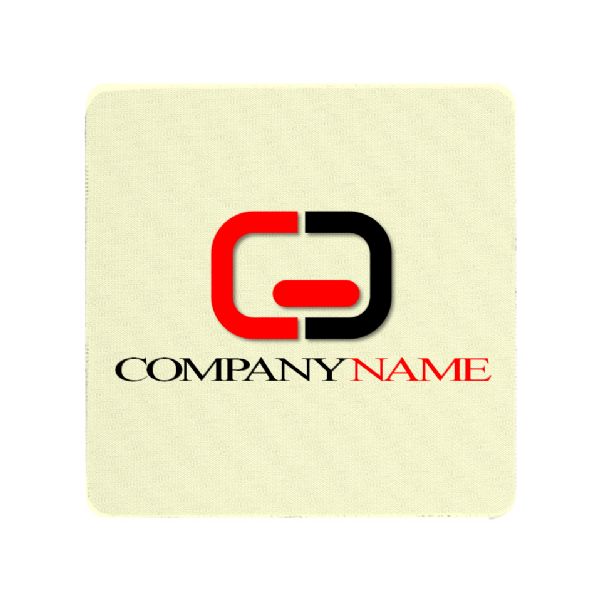 DyeTrans Sublimation Blank Coaster - 4" Square - 5.5mm - Black-Backed #2