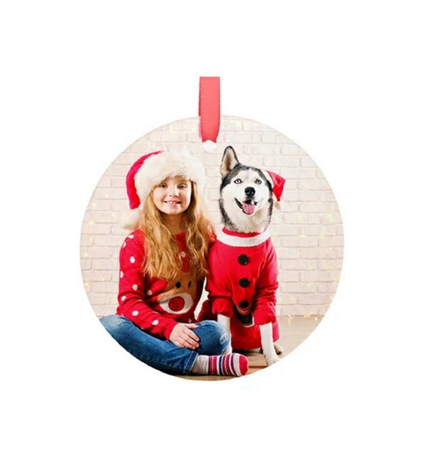 ColorLyte Sublimation Blank Glass Ornament - 3.5" Round #4