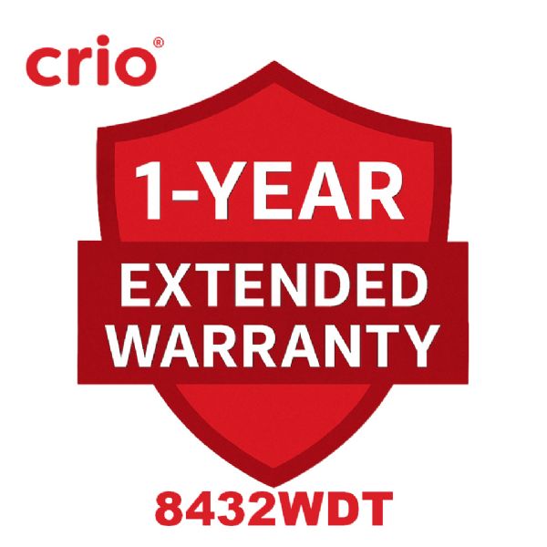 Crio 8432WDT 1-Year Extended Warranty