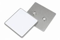 DyeTrans® Square Sublimation Magnet with Metal Insert - 2.17" x 2.17"