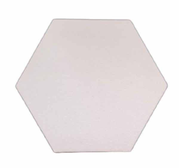 DyeTrans&reg; Blank Felt Hexagon Tile - for Sublimation or UV Print