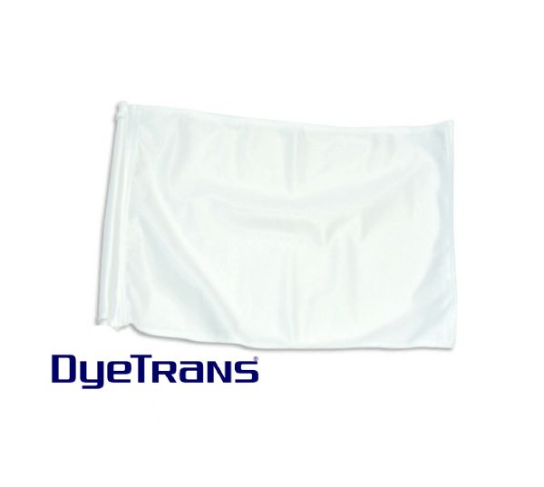 DyeTrans Sublimation Blank Car Flag - 11" x 14.5" Double-Ply - No Pole