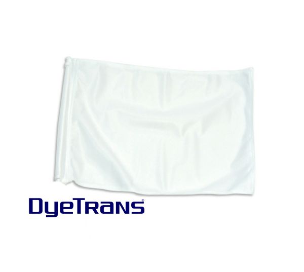DyeTrans Sublimation Blank Car Flag - 7.5" x 10.5" Double-Ply - No Pole