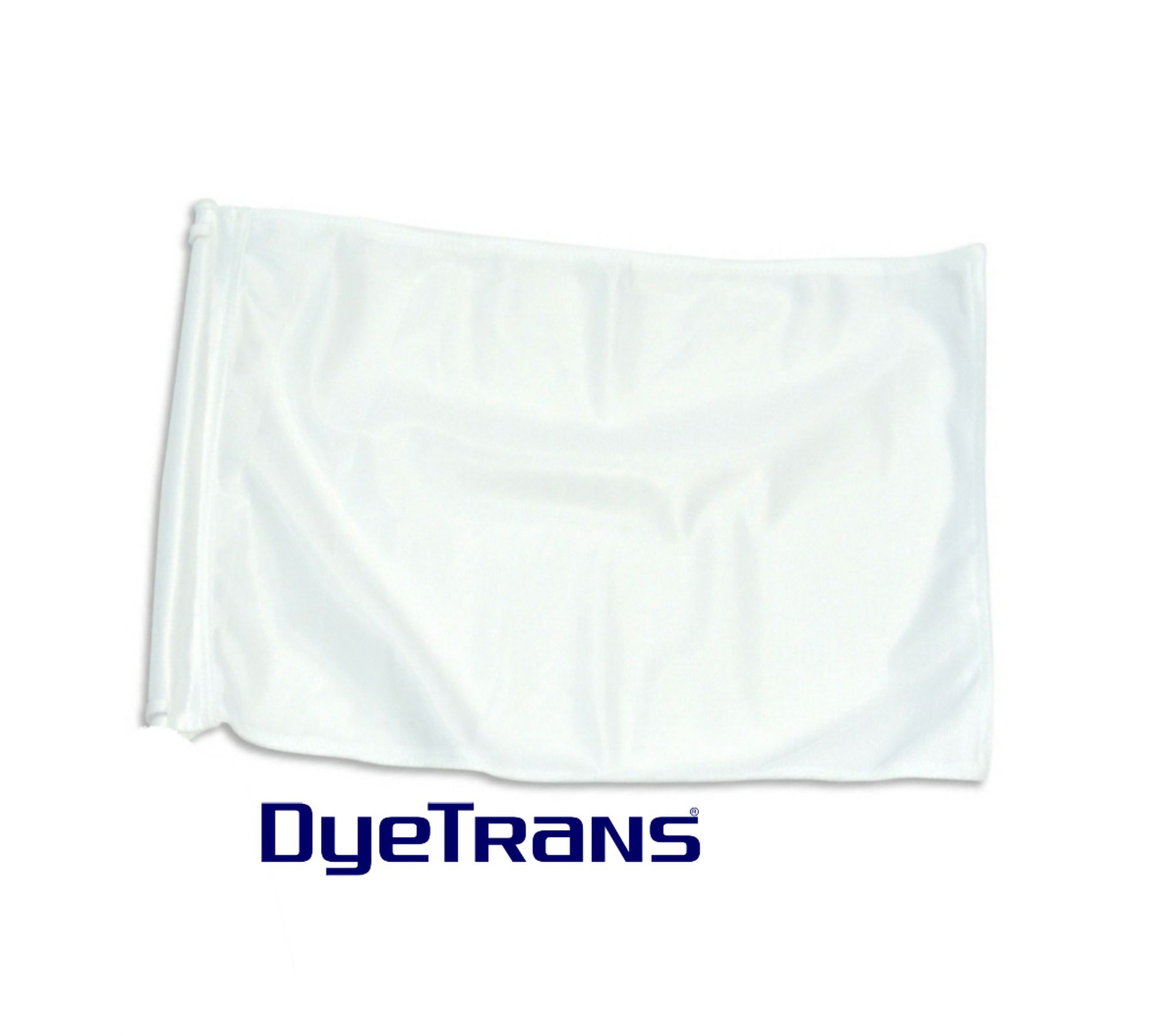 DyeTrans Sublimation Blank Flag - 12" x 17.5" Single-Ply - No Pole