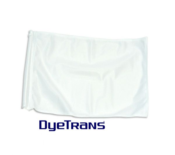 DyeTrans Sublimation Blank Flag - 12" x 17.5" Single-Ply - No Pole