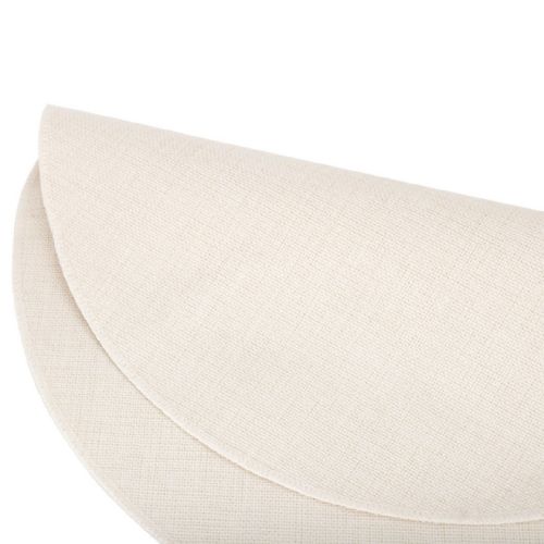 Linen Placemat Round - Dia 15" - Dual Layers - Sewed Egde #2