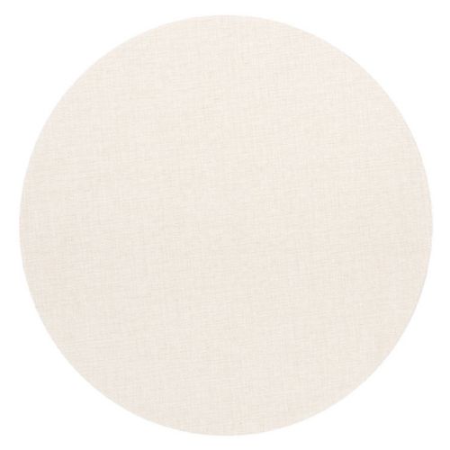 Linen Placemat Round - Dia 15" - Dual Layers - Sewed Egde
