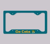 Mako Sublimation Blank License Plate Frame - 6 1/2" x 12 1/4" Gloss White