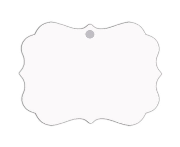 MAKO Sublimation Blank Aluminum Ornament - 2.76" x 3.95" Benelux 2-Sided