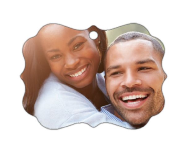 MAKO Sublimation Blank Aluminum Ornament - 2.76" x 3.95" Benelux 2-Sided #2