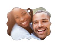 MAKO Sublimation Blank Aluminum Ornament - 2.76" x 3.95" Benelux 2-Sided