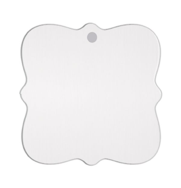 MAKO Sublimation Blank Aluminum Ornament - Prague Style