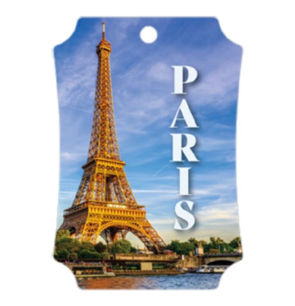 MAKO Sublimation Blank Aluminum Ornament - 2.75" x 3.94" Berlin Portrait #2