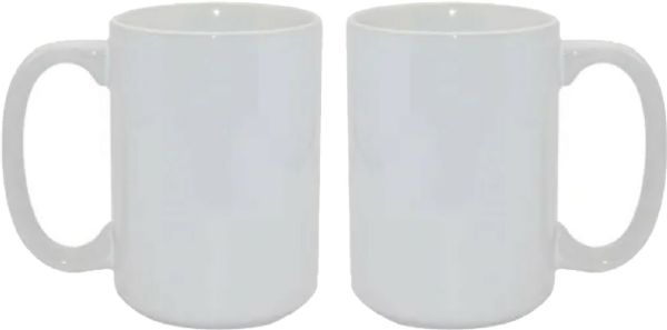 DyeTrans Value Series Ceramic Mug - 15 oz with Box #2