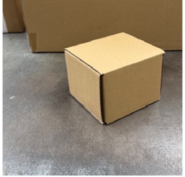 Mug Shipping Box - Brown Cardboard - 11oz Mug w/2 inserts #4