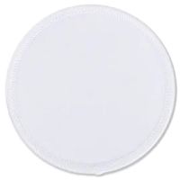 DyeTrans Sublimation Blank Patch - Fabric White, Circle 3"