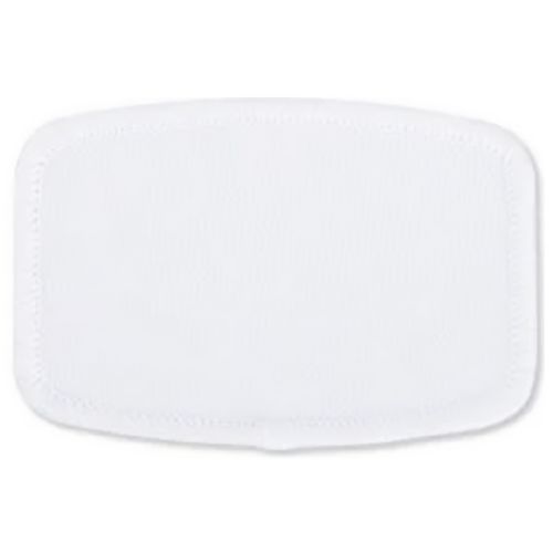 DyeTrans Sublimation Blank Patch - Fabric White, Rounded Rectangle 3" x 2"