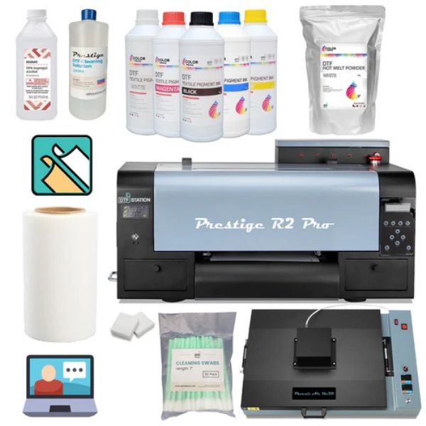 DTF Station Prestige  R2 PRO 13" DTF Curing Oven Bundle with Training