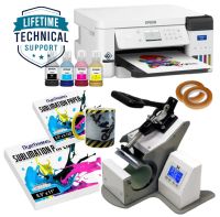 Epson F170 Sublimation Printer - DK3 Mug Press Bundle
