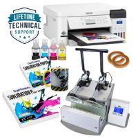 Epson F170 Sublimation Printer - DK3D Double Mug Press Bundle