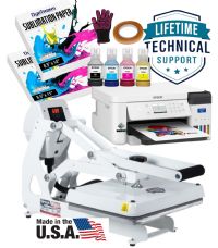Epson F170 Sublimation Printer - Hotronix MAXX11 Flatbed Bundle