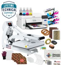 Epson F170 Sublimation Printer - Hotronix MAXX11 Flatbed Bundle w/Blanks