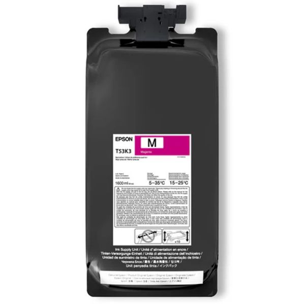 Epson UltraChrome DS Ink- Magenta - 1600ml Bag for F6470 Printers