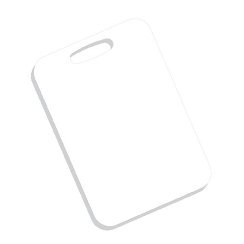 Unisub Sublimation Blank Acrylic Bag Tag - 4" x 2.75" Rectangle 1-Sided #2