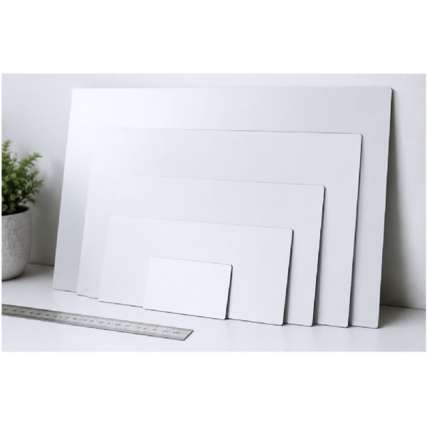 ChromaLuxe 2-Sided Sublimation Metal Gloss White 0.045" - Blank - Cut to Size
