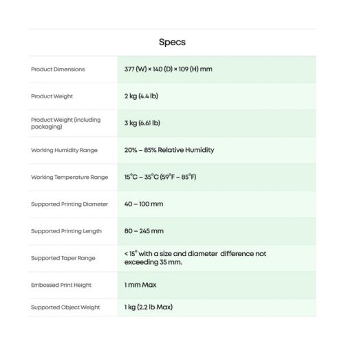 eufyMake Rotary Printing Attachment for E1 UV Printer #4