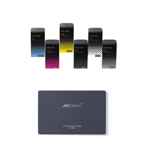 eufyMake Ink and Cleaning Cartridge Kit for E1 UV Printer