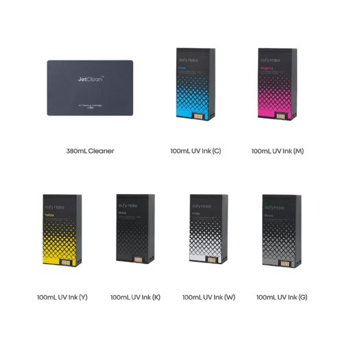 eufyMake Ink and Cleaning Cartridge Kit for E1 UV Printer #2