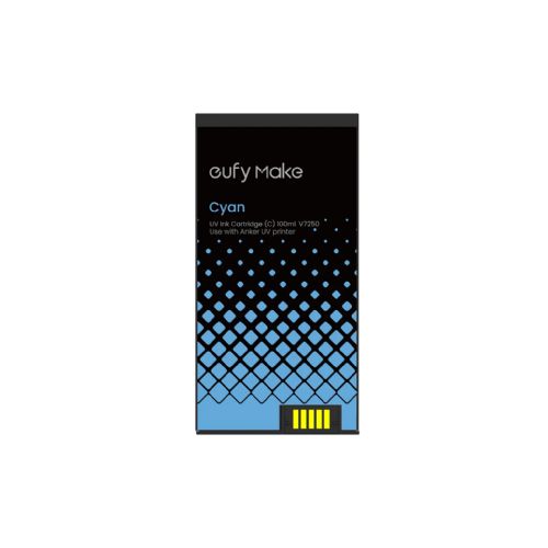 eufyMake Cyan UV Ink Cartridge for E1 UV Printer