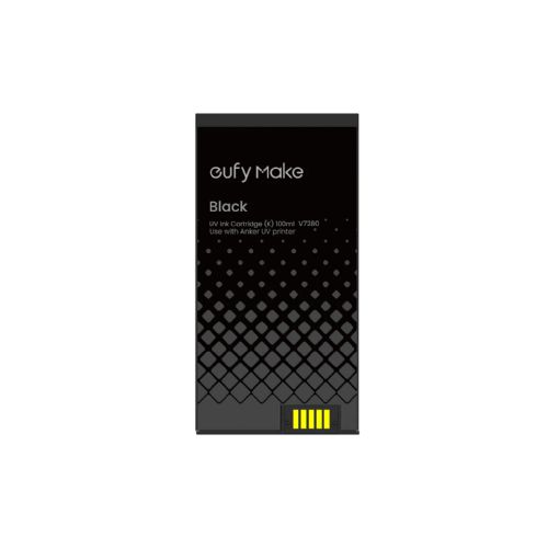 eufyMake Black UV Ink Cartridge for E1 UV Printer