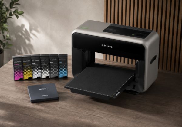 eufyMake E1 Direct-to-Object 3D Texture Desktop UV Printer & Ink/Cleaning Kit Bundle