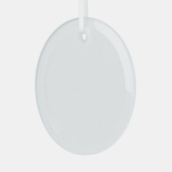 ColorLyte 3" Round shape Glass Sublimation Blank Ornament #3