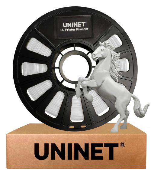 UNINET PLA+ 3D Filament CRYSTAL CLEAR