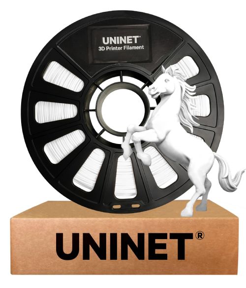 UNINET PLA+ 3D Filament WHITE