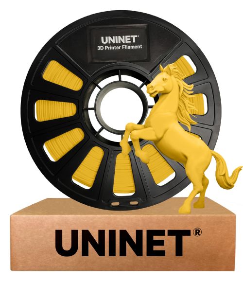 UNINET PLA+ 3D Filament YELLOW